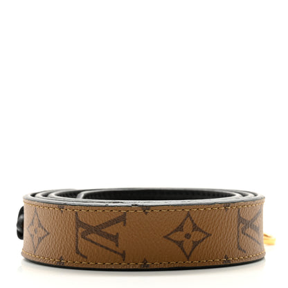 Louis Vuitton Reverse Monogram Bandouliere Shoulder Strap XL Black 2 of 7