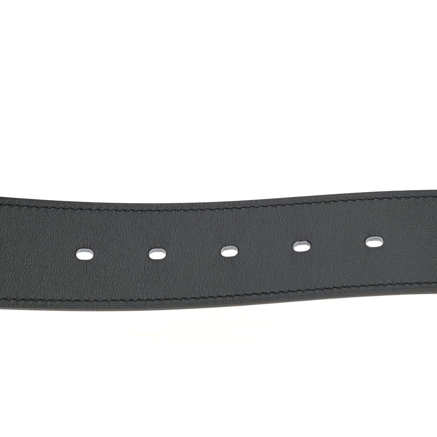 Hermes Sombrero 40mm Partner Belt 85 Black Rouge H 3 of 7