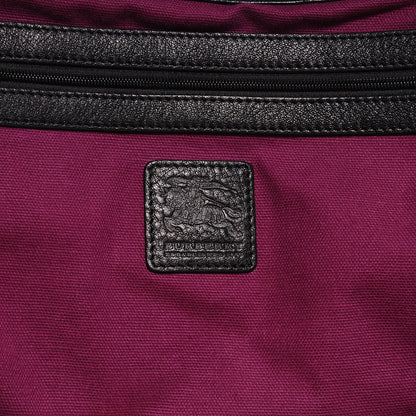 Burberry Canvas Check Tote Black 7 of 9