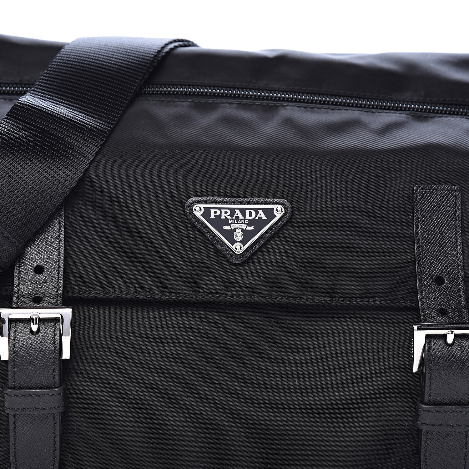 Prada Nylon Vela Sport Messenger Bag Black 10 of 10