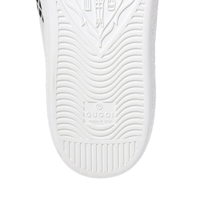 Gucci Calfskin Mens Ace Sneakers 10.5 White Green 8 of 11