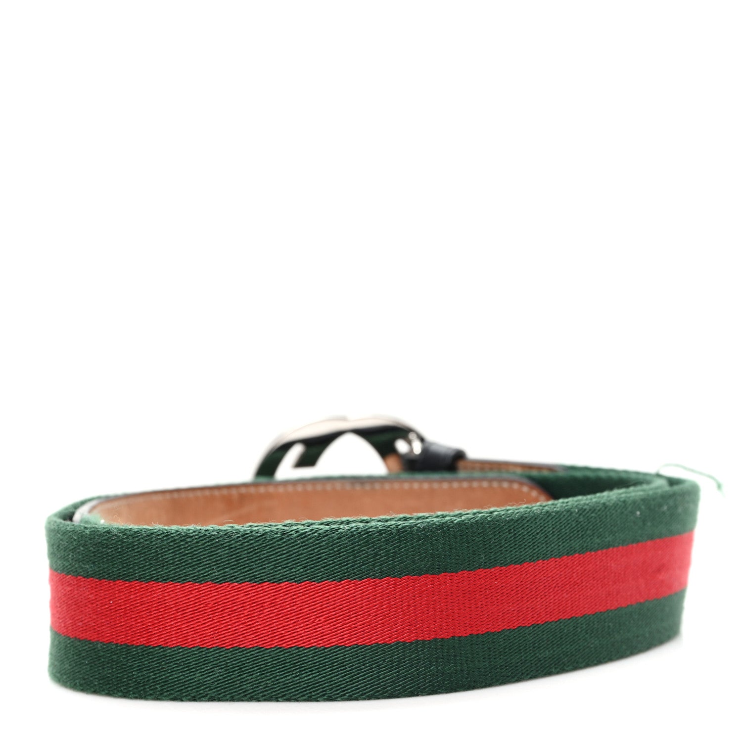 Gucci Canvas Web Interlocking G 100 40 Belt Black 2 of 4