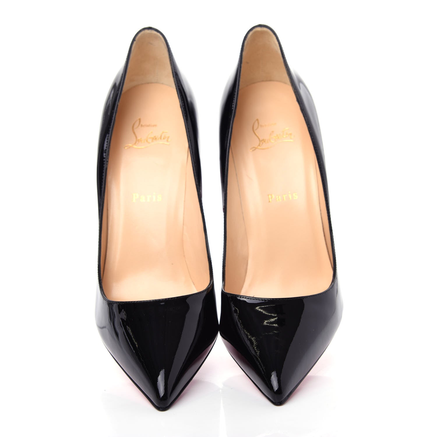 Christian Louboutin Patent Pigalle 100 Pumps 40.5 Black 5 of 10