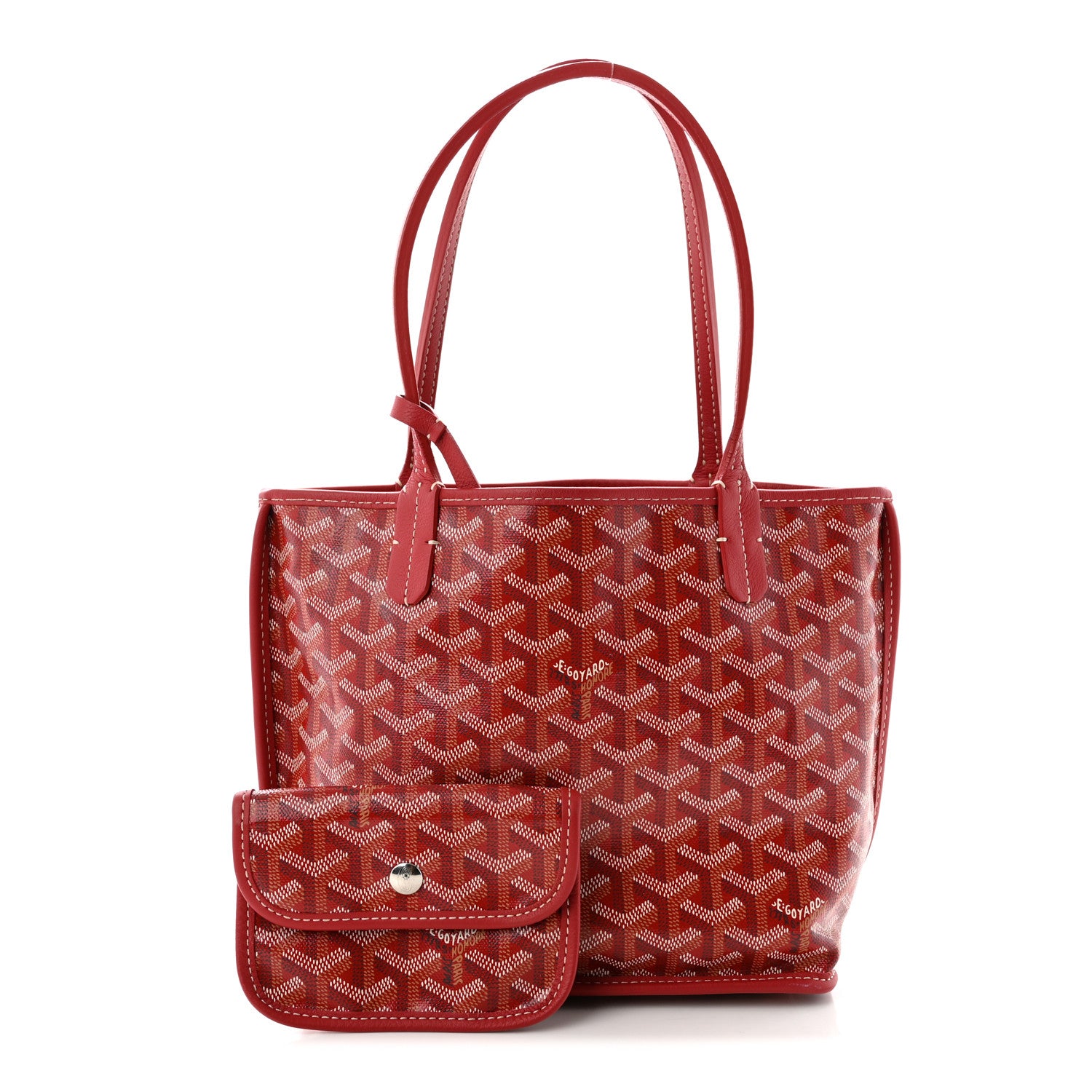 Goyard Goyardine Reversible Mini Anjou Red 4 of 18