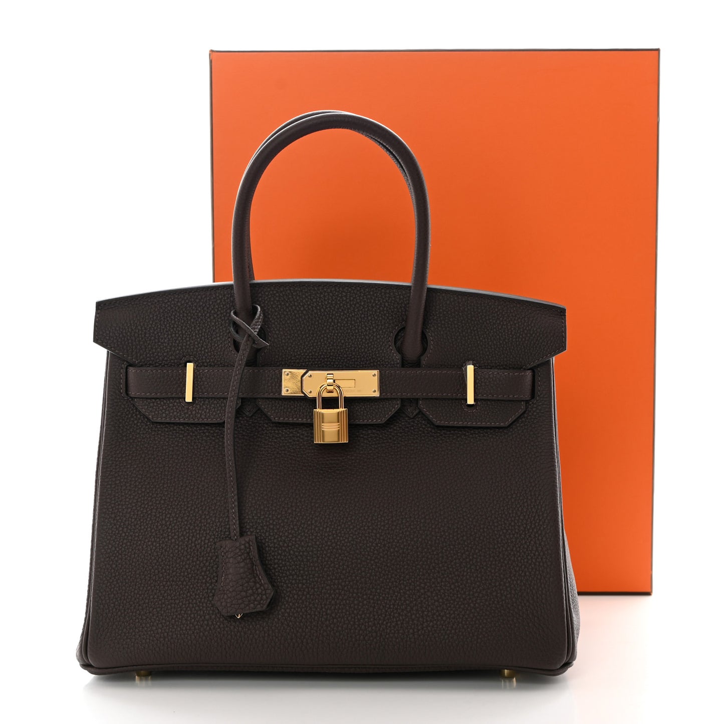 Togo Birkin 30 Chocolate