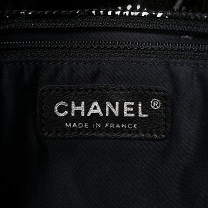 Chanel Patent Crystal Strass Bonbons Tote Black 7 of 12