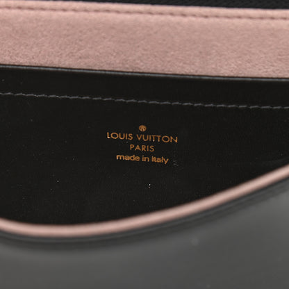 Louis Vuitton Lambskin Embossed Monogram Pochette Coussin Black 5 of 9