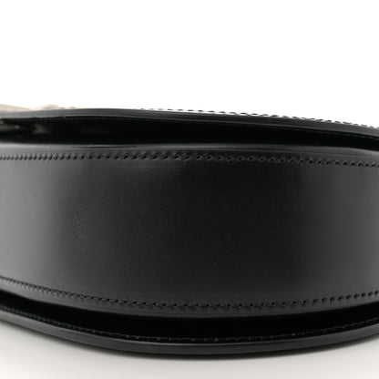 Versace Calfskin Greca Goddess Top Handle Bag Black 9 of 11