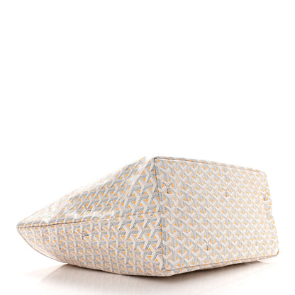 Goyard Goyardine Saint Louis Claire Voie GM White 5 of 11