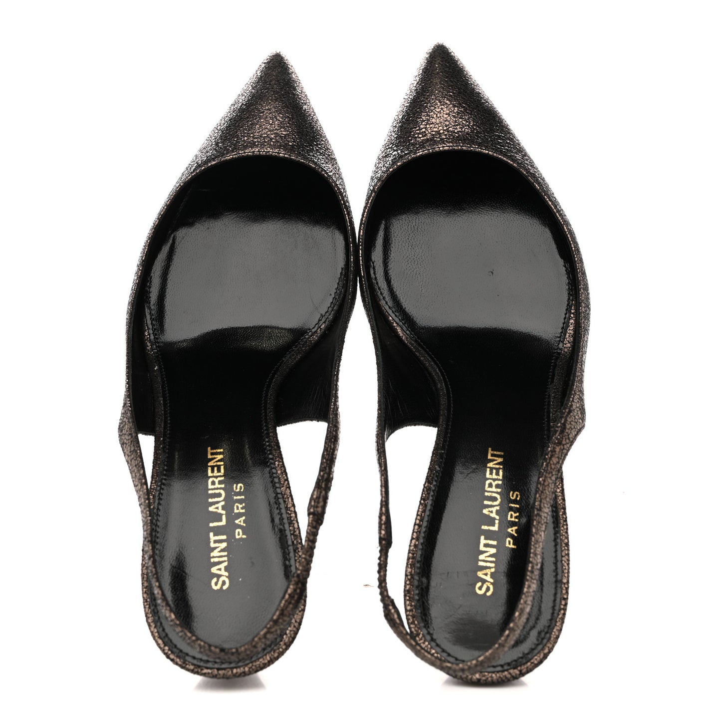 Evora Charlotte 55 Slingback Pumps 38.5 Gunmetal