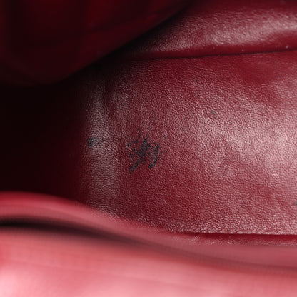 Chanel Caviar Quilted Jumbo Single Flap Dark Red 16 of 16