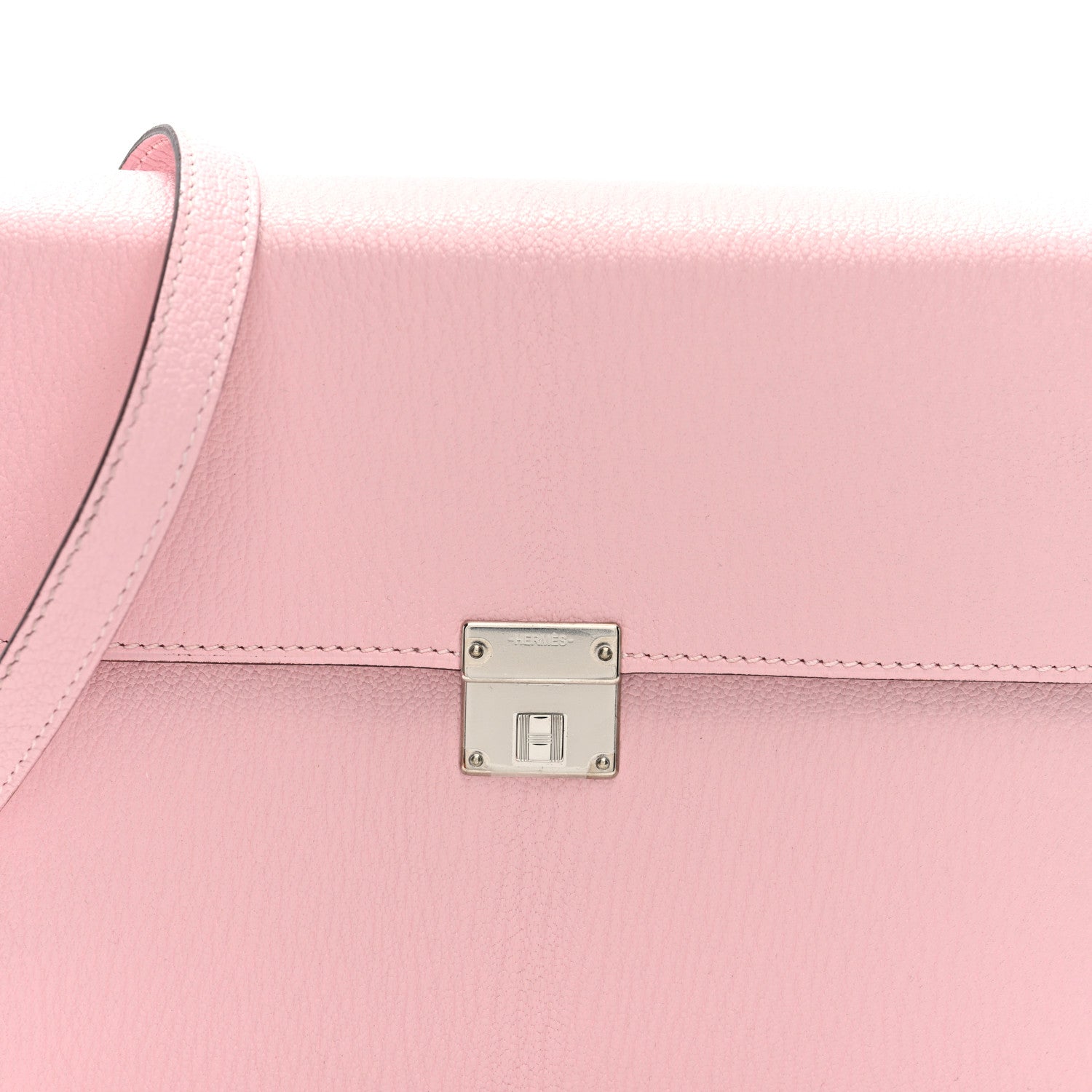 Hermes Chevre Mysore Clic 16 Wallet Rose Sakura 8 of 11