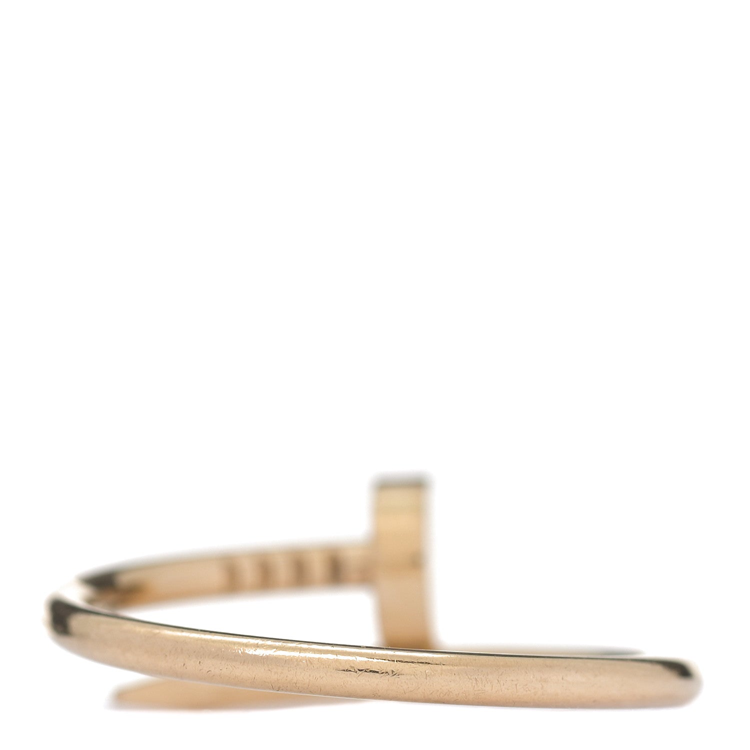 Cartier 18K Yellow Gold Small Juste Un Clou Ring 57 8 3 of 6