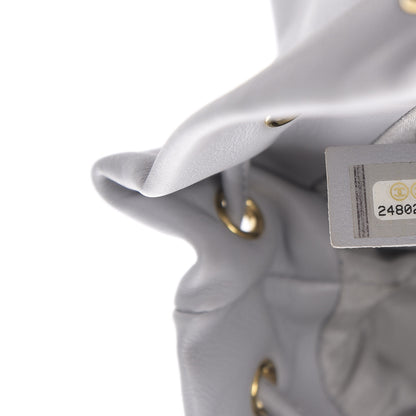 Chanel Calfskin Quilted Large Urban Spirit Backpack Grey 6 of 9