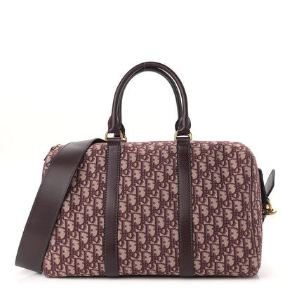 Christian Dior Oblique Boston Bag Bordeaux 1 of 11