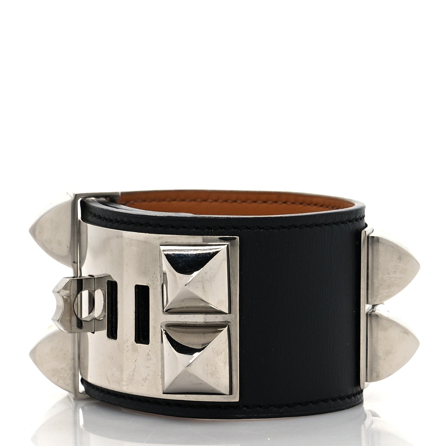 Hermes Box Collier de Chien CDC Bracelet S Black 3 of 7