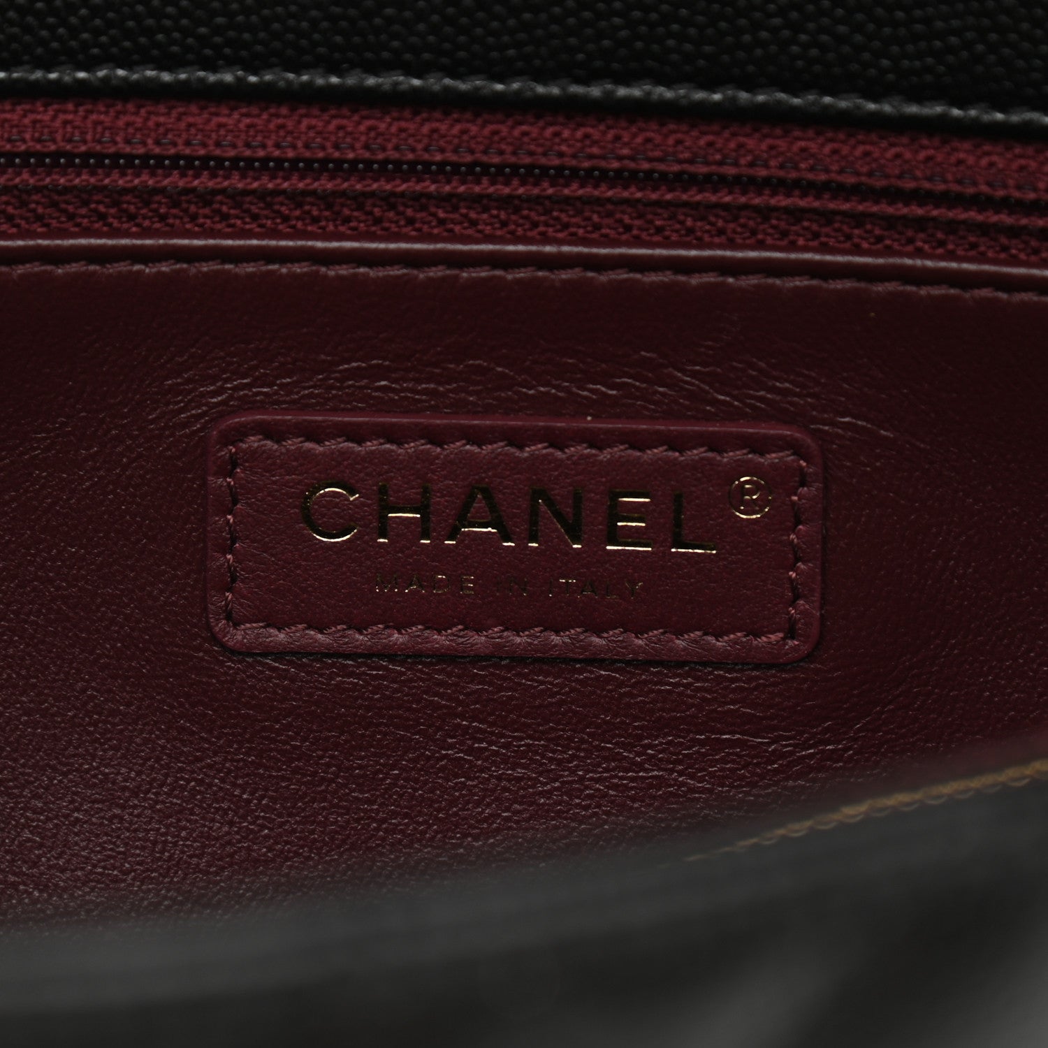 Chanel Caviar Lizard Embossed Quilted Medium Coco Handle Flap Black 8 of 11