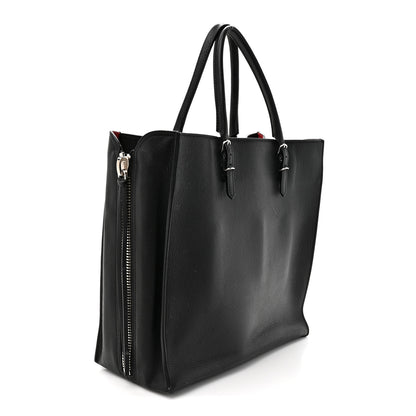 Balenciaga Veau Papier A5 Zip Around Tote Black 3 of 14