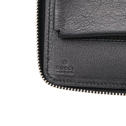Gucci Crocodile Travel Document Case Black 7 of 14