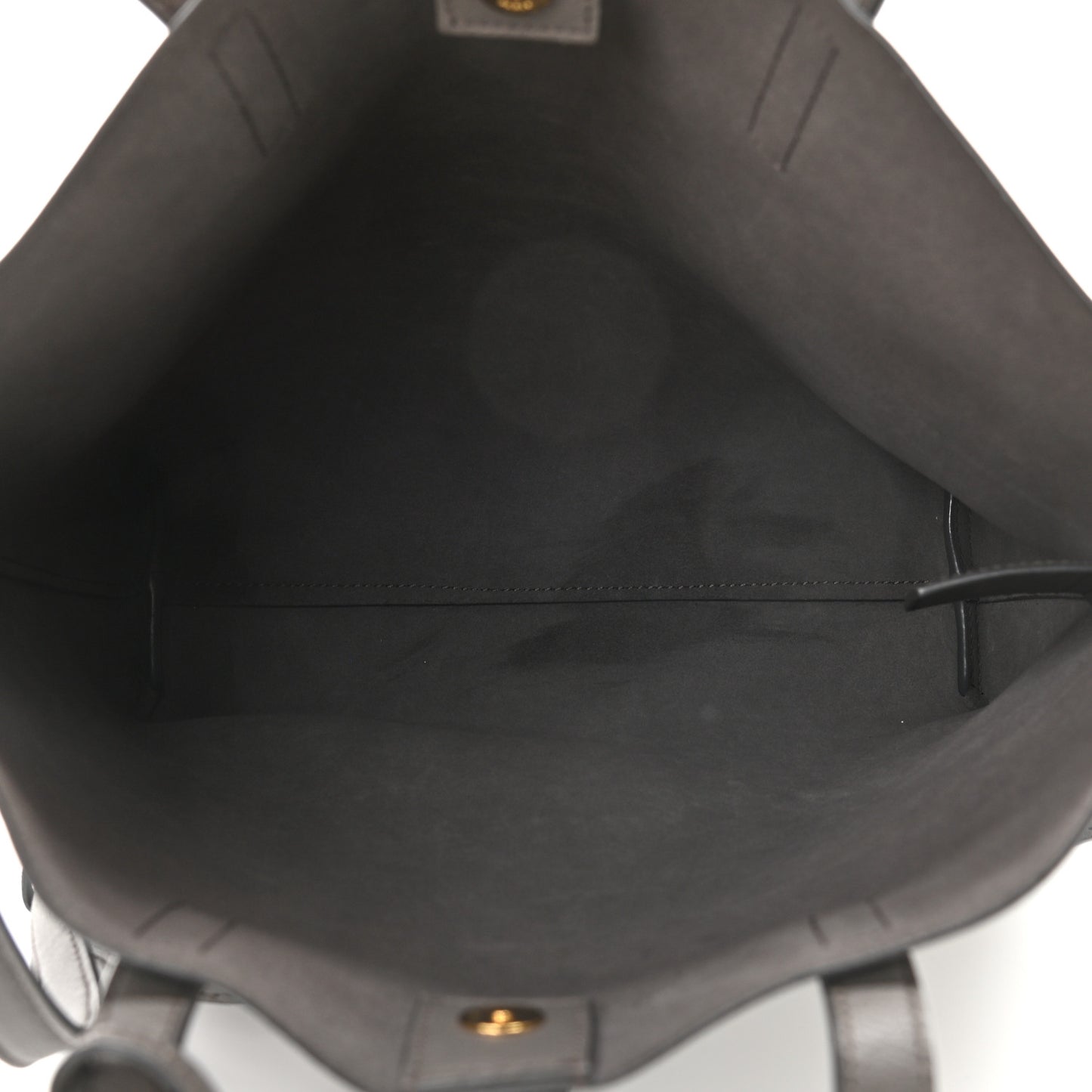 Calfskin Toy Shopping Tote Earth Grey
