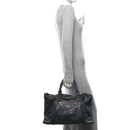 Balenciaga Agneau Giant 12 Rose Gold Hardware Anthracite 2 of 11