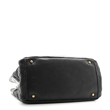 Chanel Iridescent Calfskin Quilted Large In The Mix Tote Black 4 of 14