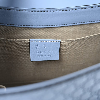 Gucci Microguccissima Medium Emily Chain Shoulder Bag Mineral Blue 6 of 11