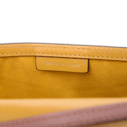 Burberry Derby Calfskin Haymarket Check Small Loxley Crossbody Cinnamon Red Multicolor 9 of 11