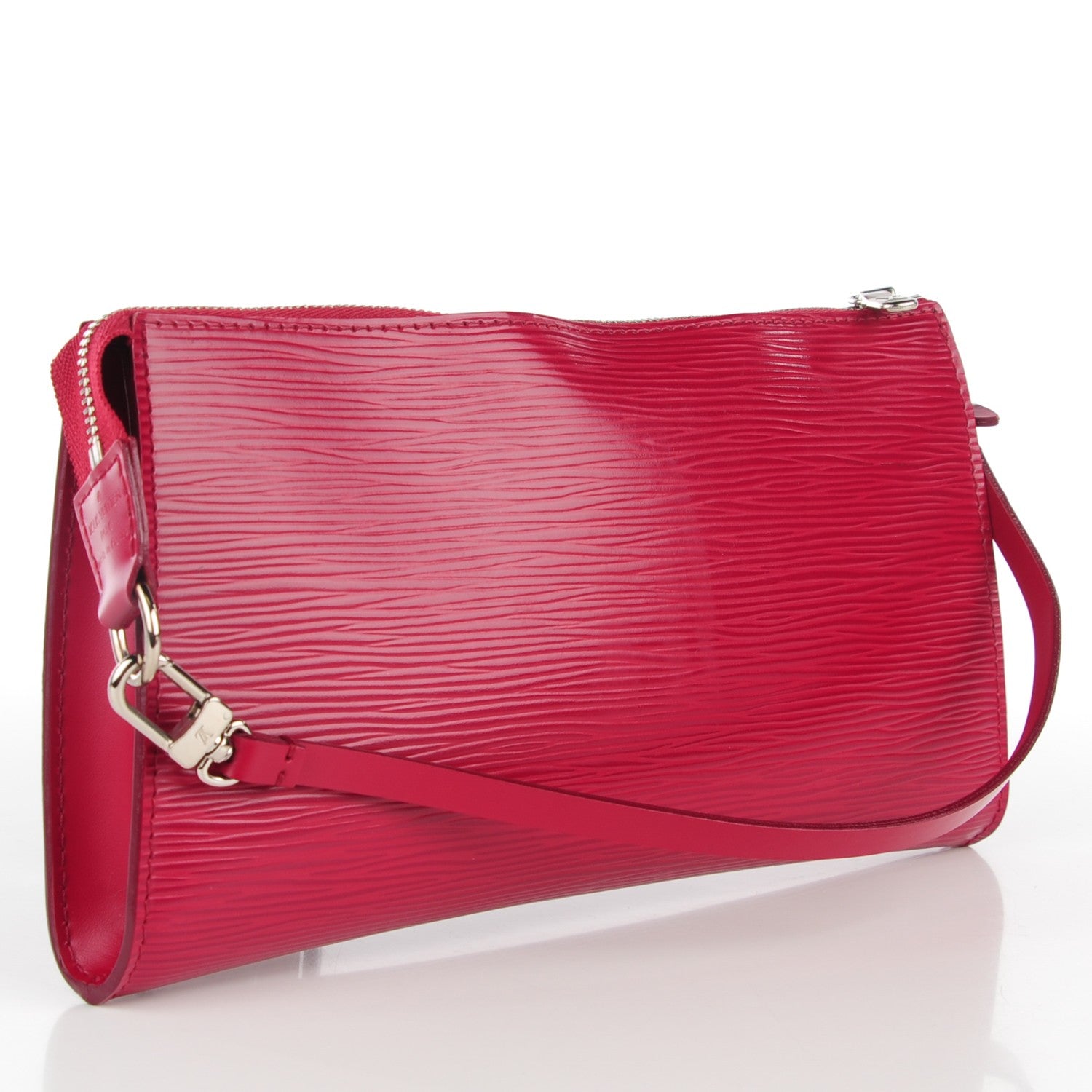 Louis Vuitton Epi Pochette Accessories 24 Fuchsia 3 of 8
