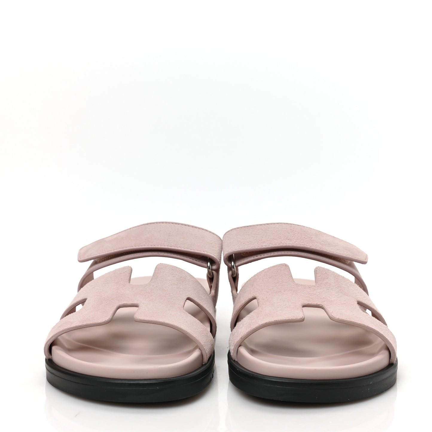 Suede Goatskin Womens Chypre Sandals 36 Rose Porcelaine