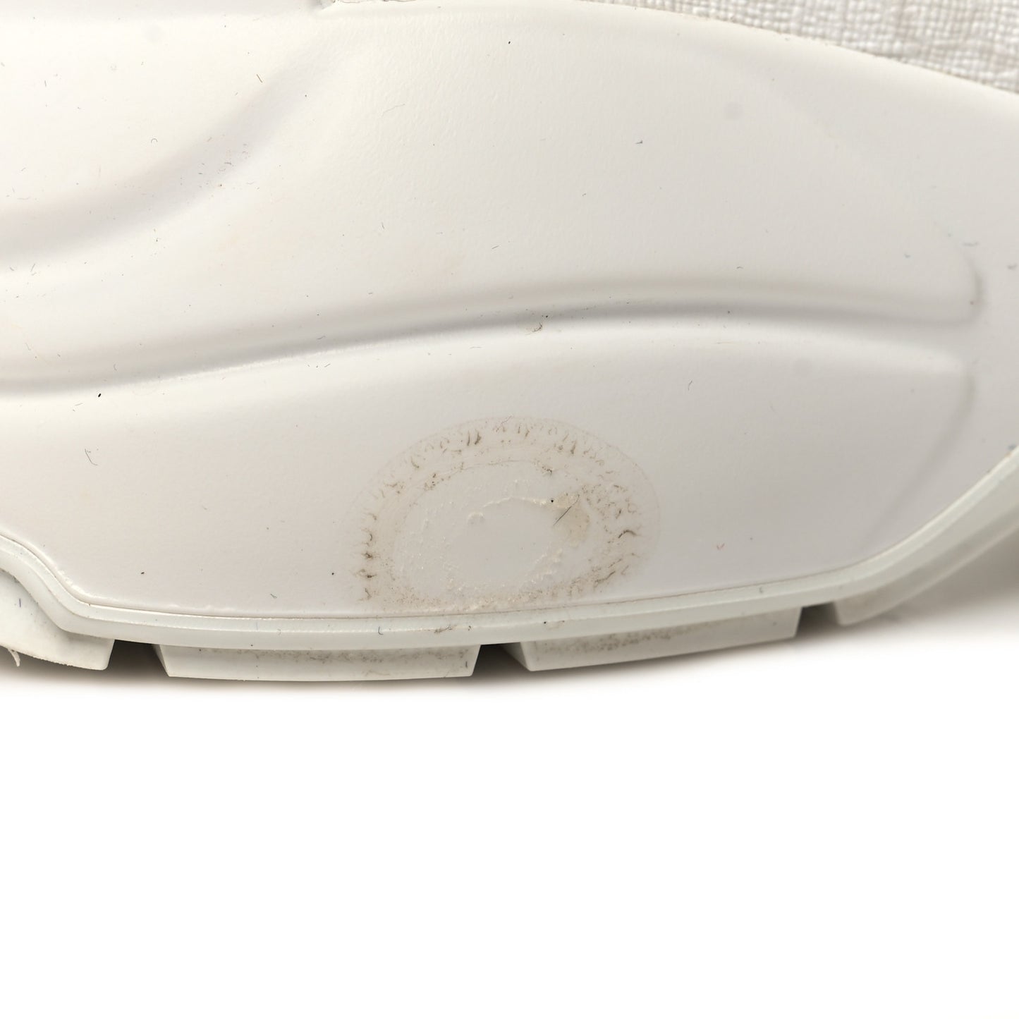 GG Supreme Monogram Womens Rhyton Sneakers 35.5 White