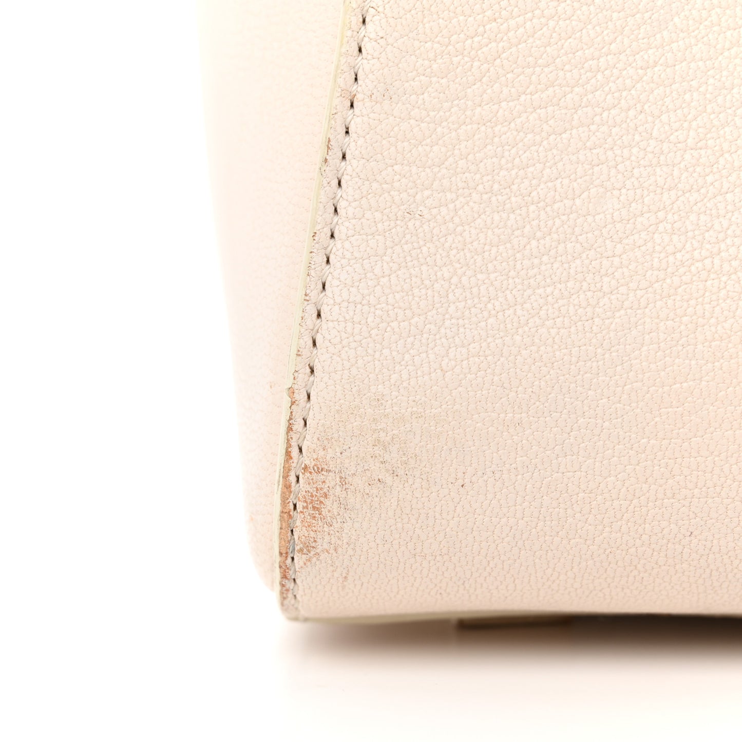 Sugar Goatskin Small Antigona Off White