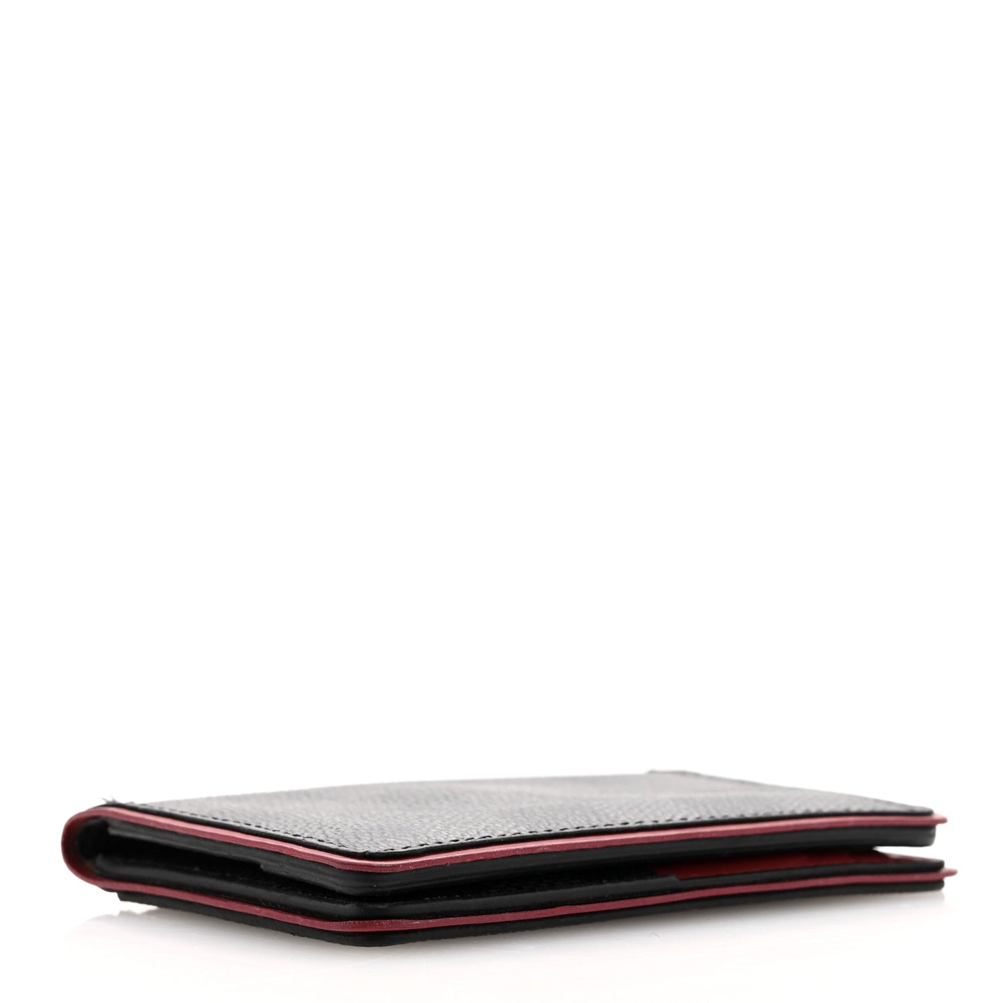 Damier Graphite Pocket Organizer Bordeaux