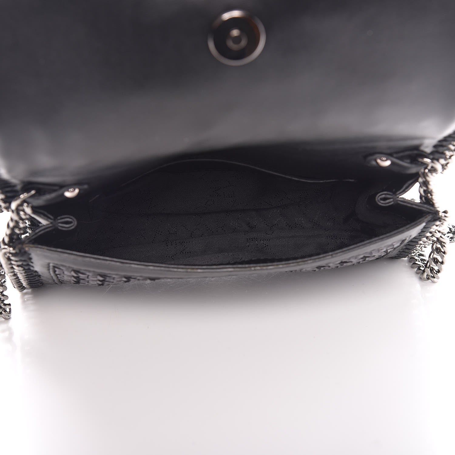 Stella McCartney Woven Crossbody Black 5 of 7