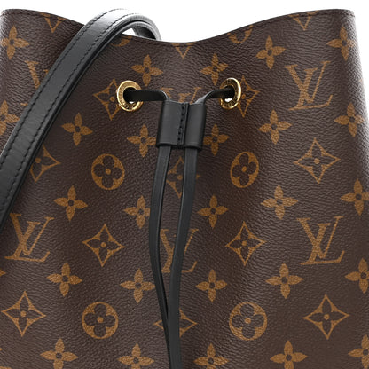 Louis Vuitton Monogram Neonoe MM Black 7 of 10