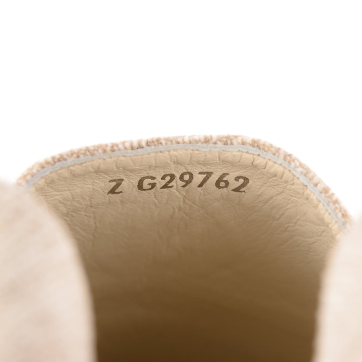 Toile Sequin CC Espadrilles 38 Beige Black