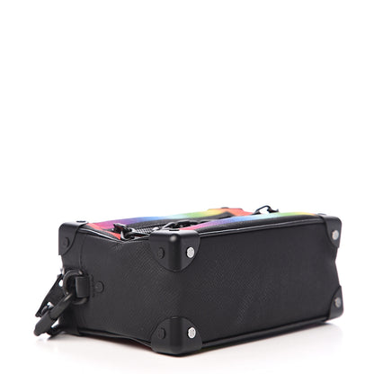 Louis Vuitton Taiga Rainbow Mini Soft Trunk Black 3 of 8