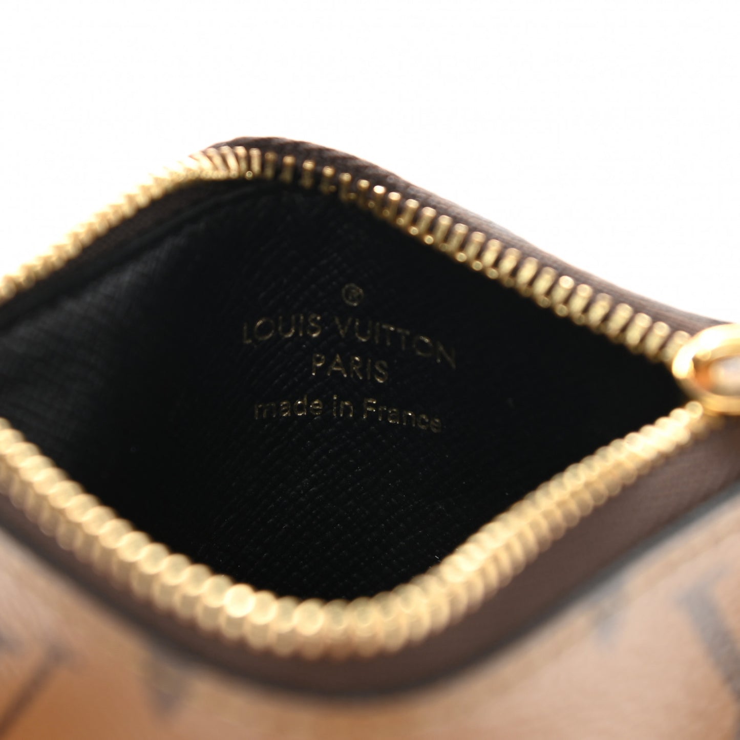 Reverse Monogram Trio Square Pouch