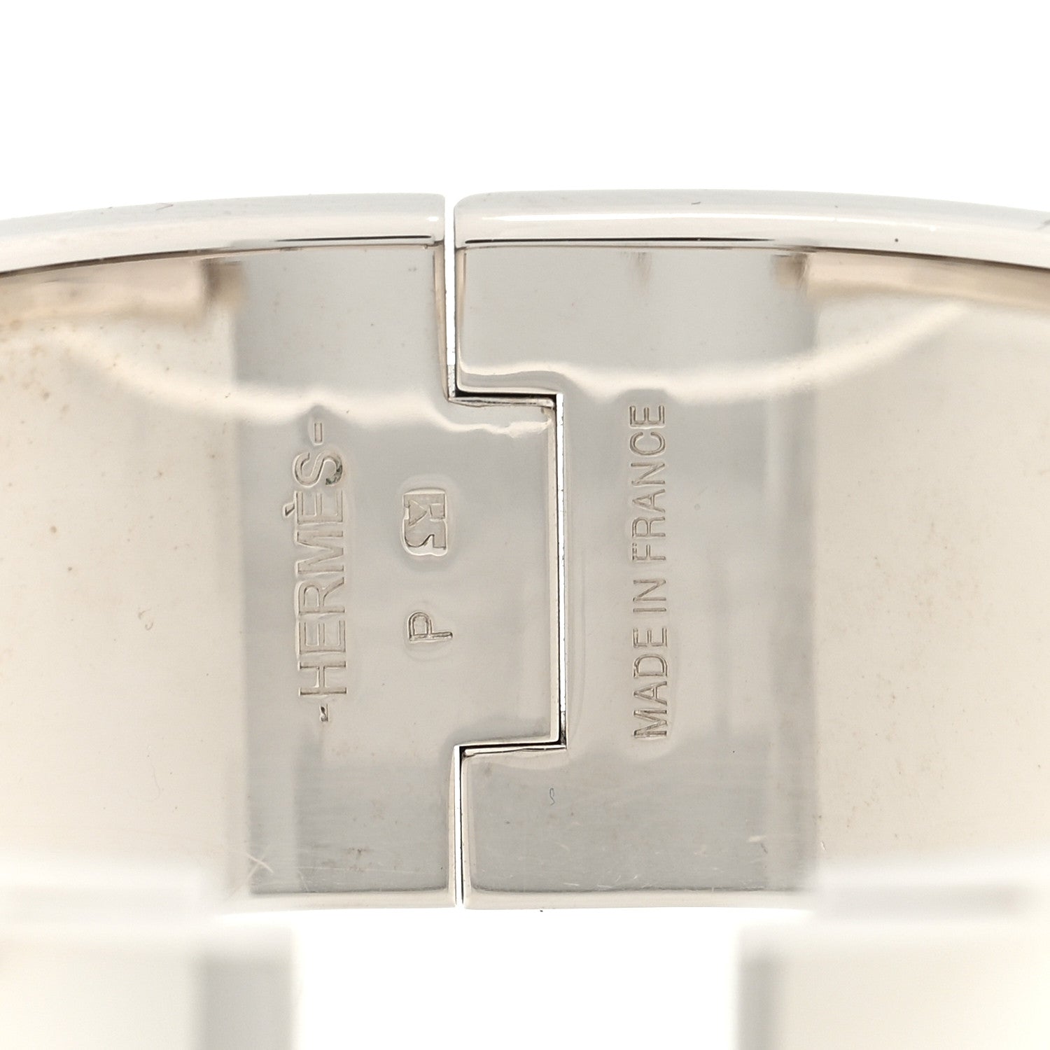 Hermes Enamel Wide Clic Clac H Bracelet GM Black 3 of 3
