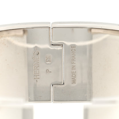 Hermes Enamel Wide Clic Clac H Bracelet GM Black 3 of 3