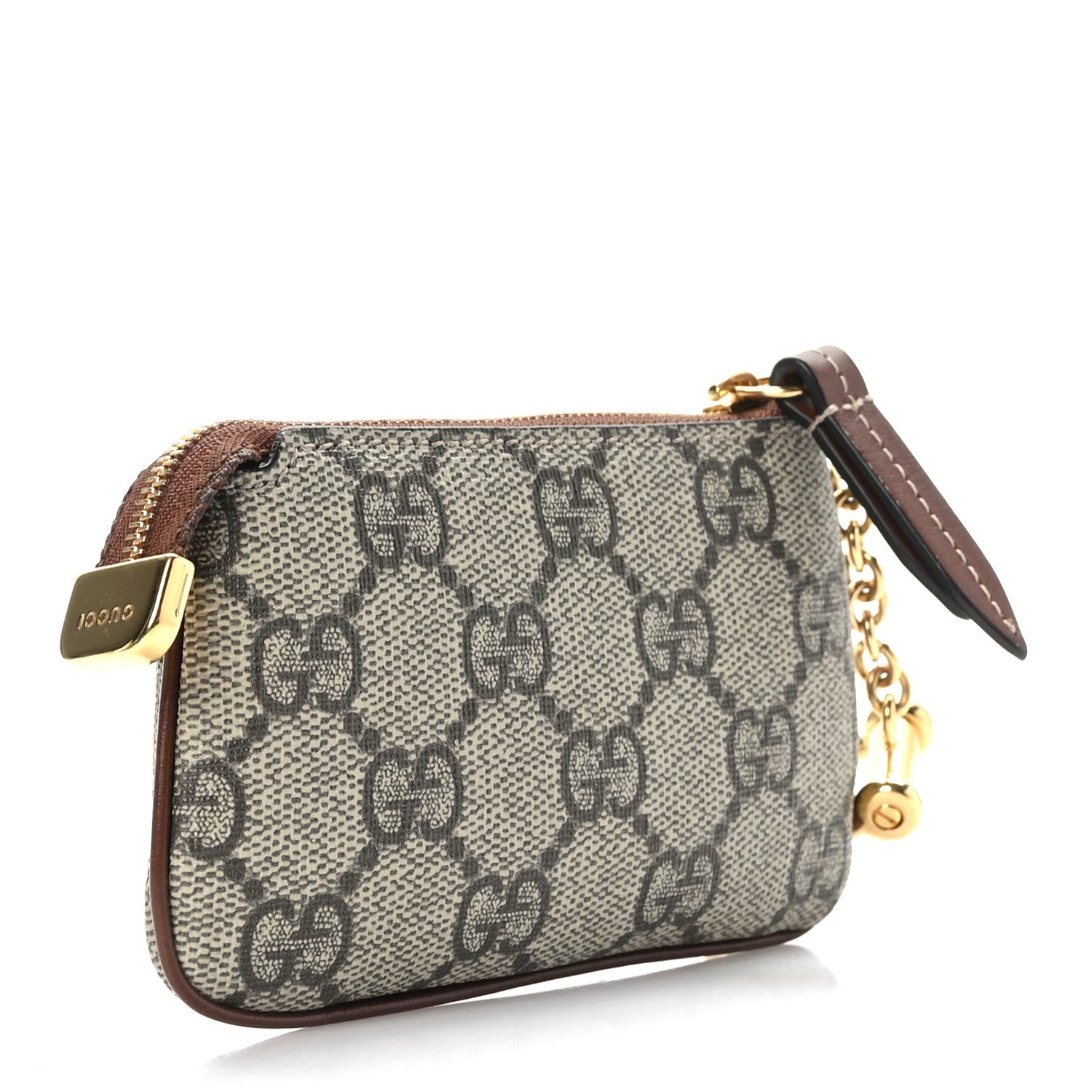 Gucci GG Supreme Monogram Key Case Brown 3 of 7