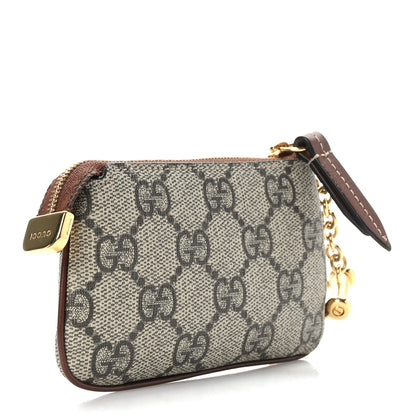 Gucci GG Supreme Monogram Key Case Brown 3 of 7