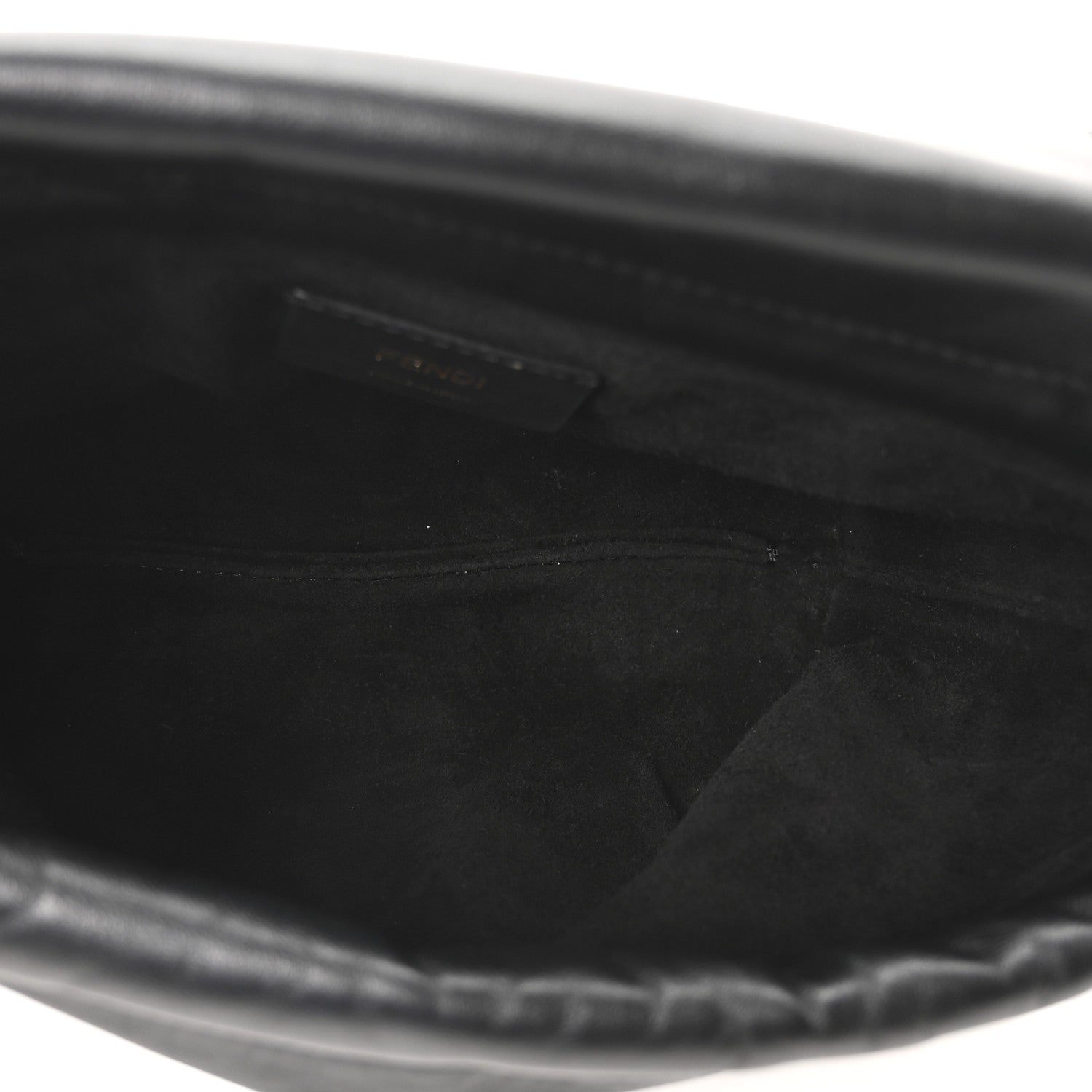 Fendi Shiny Nappa Small Mamma Baguette Black 5 of 10