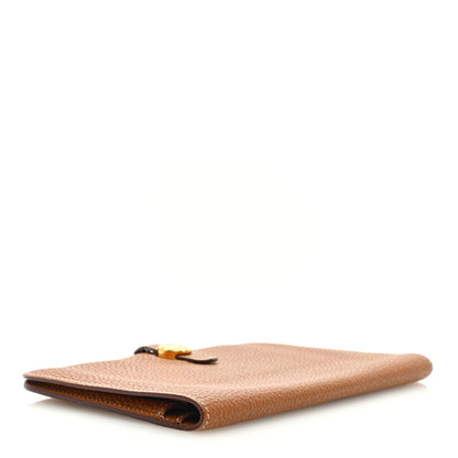 Hermes Togo Dogon Duo Wallet Gold 4 of 9