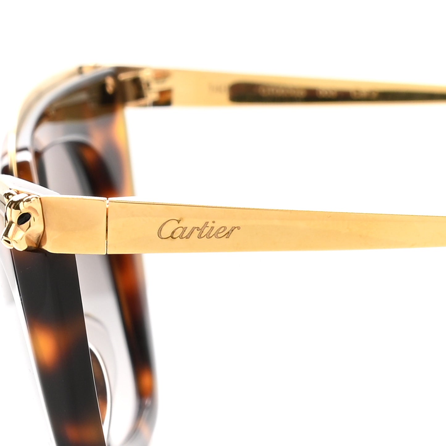 Panthere Cartier Sunglasses Tortoise