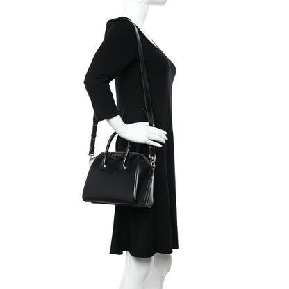 Givenchy Shiny Lord Calfskin Mini Antigona Black 2 of 13