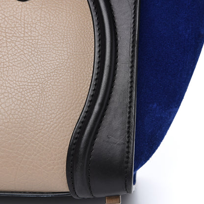 Celine Elephant Calfskin Suede Micro Tri-Color Luggage Sand 13 of 14