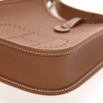 Hermes Taurillon Clemence Evelyne TPM Gold 9 of 10