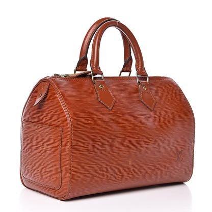 Louis Vuitton Epi Speedy 25 Kenyan Fawn 3 of 14