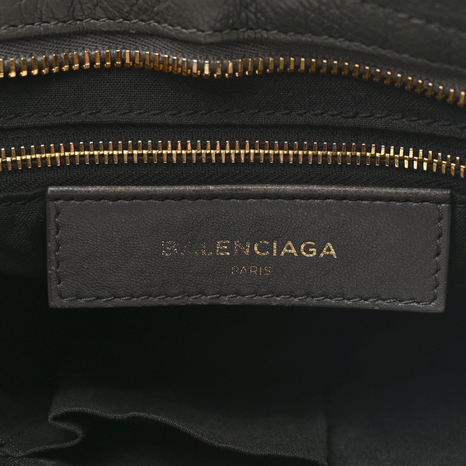 Balenciaga Chevre Gold Metallic Edge Hardware S City Gris Acier 7 of 14